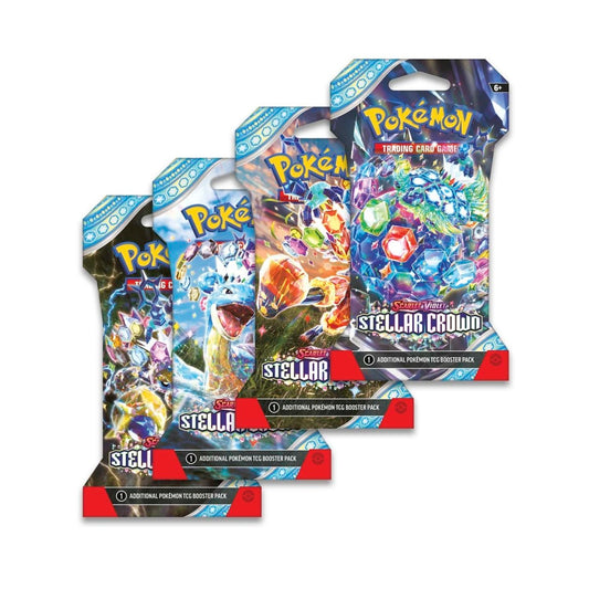 Pokémon TCG Scarlet & Violet: Stellar Crown Sleeved Booster Pack